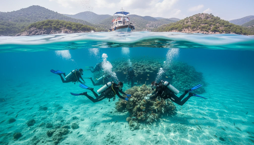 Marmaris Tüplü Dalış Turu