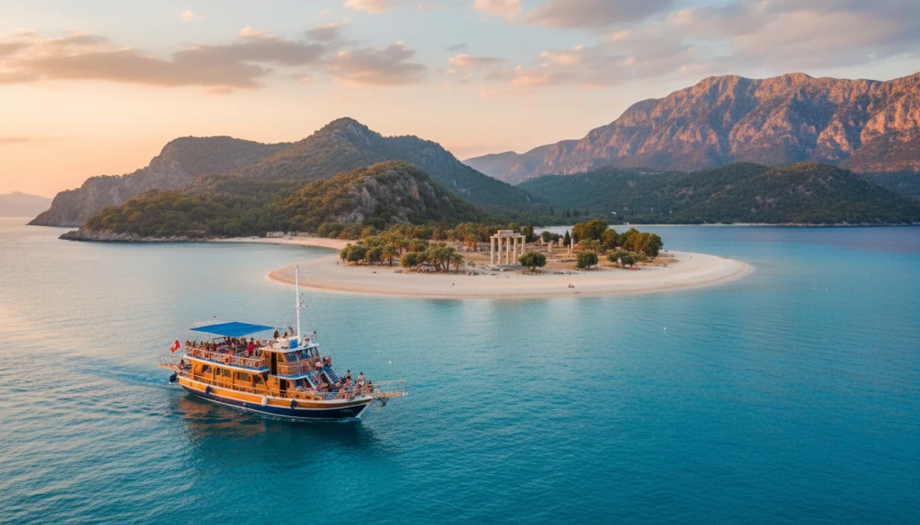 Marmaris Kleopatra Adası Tekne Turu
