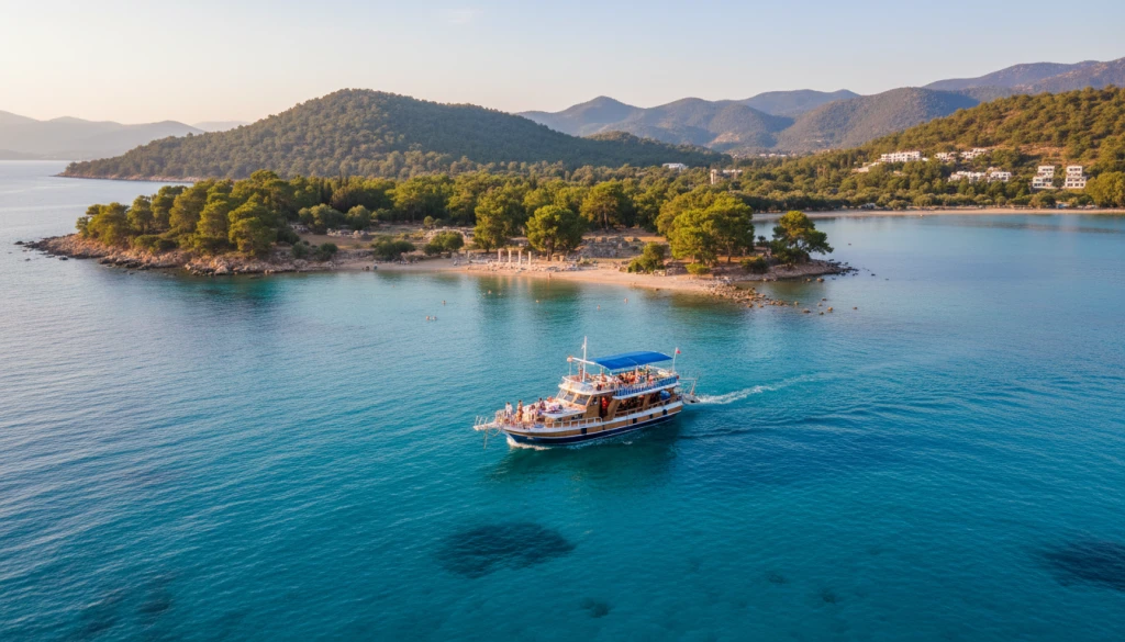 Marmaris Kleopatra Adası Tekne Turu