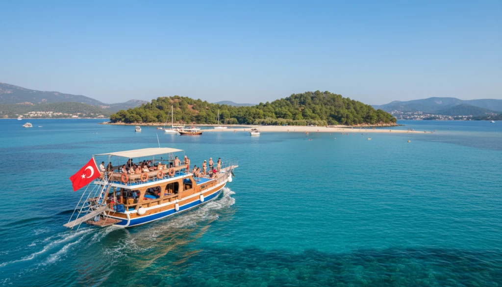 Marmaris Kleopatra Adası Tekne Turu