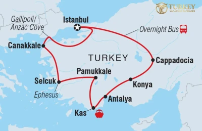 Real Turkey Experience – 15 Days Turkey Tour Package