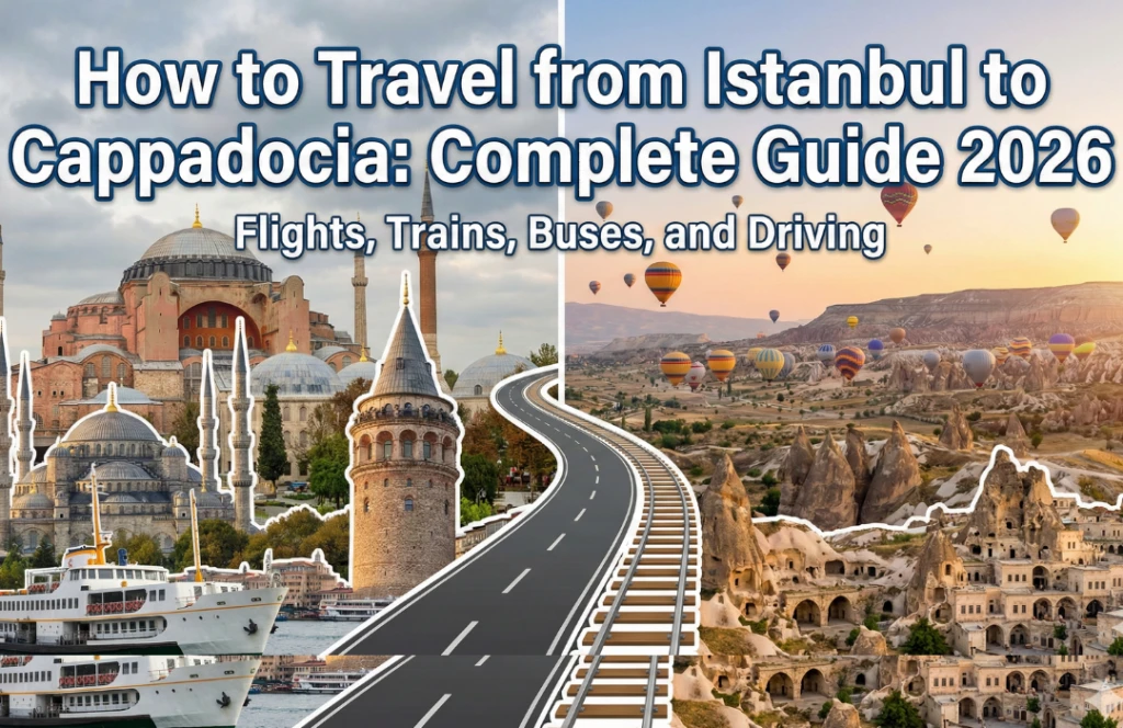 How to Travel from Istanbul to Cappadocia: Complete Guide 2026