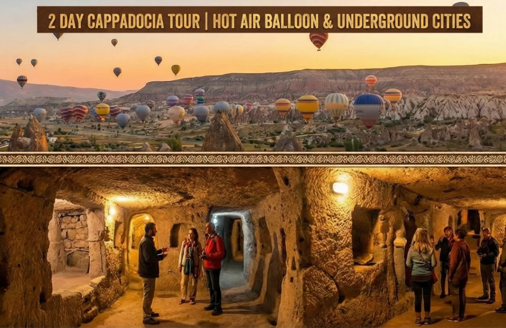 Visite de 2 jours en Cappadoce