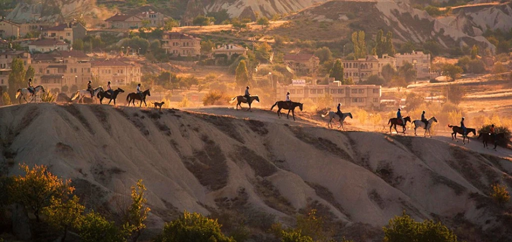 Cavalerie în Cappadocia
