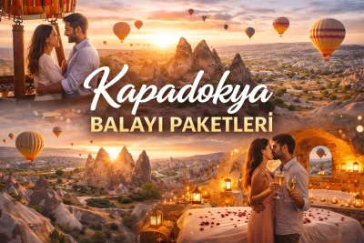 Kapadokya Balayı Paketleri 2026 | Fiyatlar Artmadan Şimdi Rezervasyon Yapın