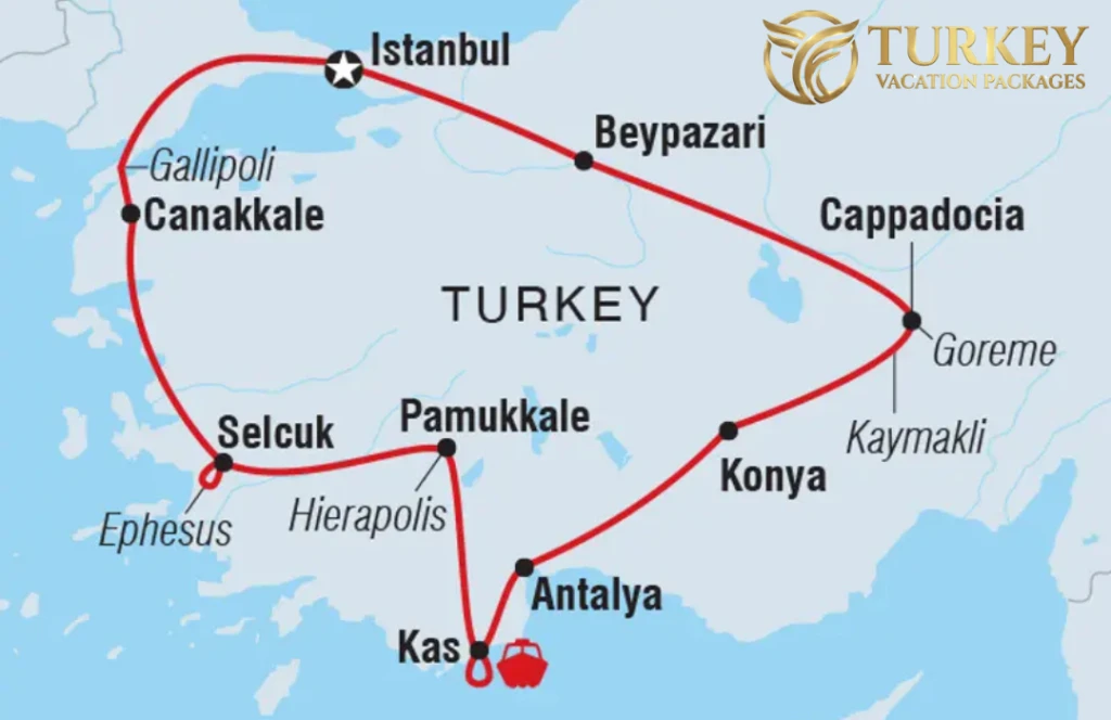 15-tägige Große Türkei-Tour: Istanbul bis Kappadokien & Mittelmeerküste