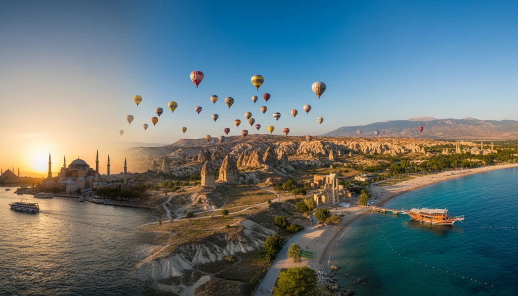 15-tägige Große Türkei-Tour: Istanbul bis Kappadokien & Mittelmeerküste