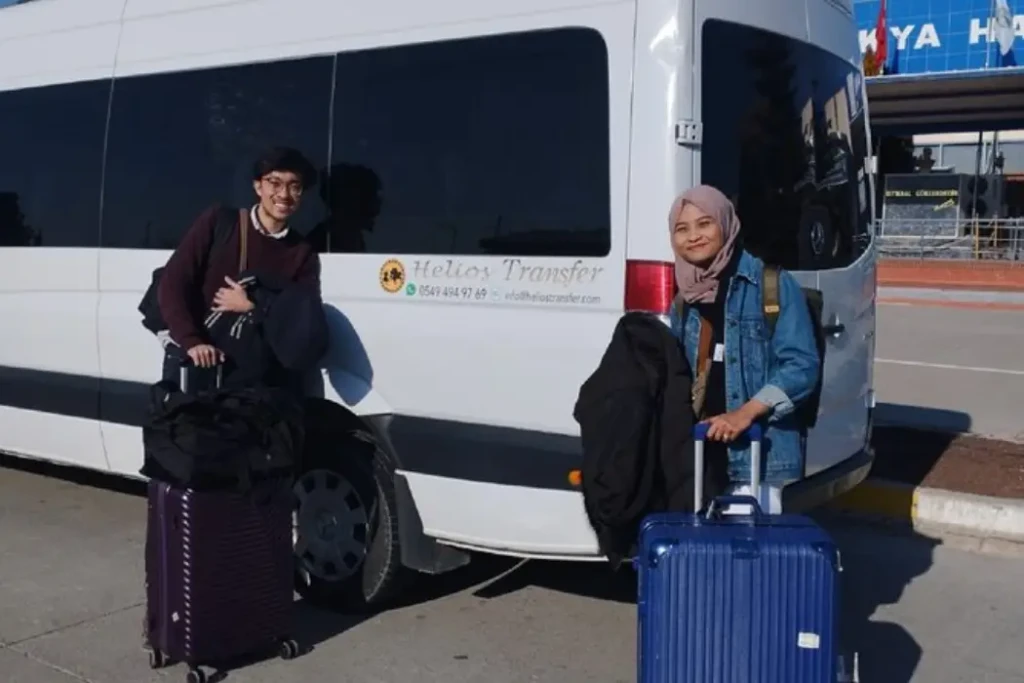 카이세리 공항에서 카파도키아 셔틀 전환