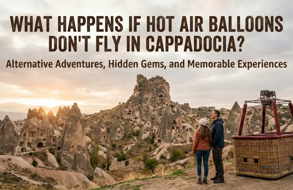 Cosa succede se le mongolfiere non volano in Cappadocia?