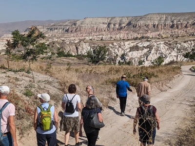 Drumeții în Cappadocia