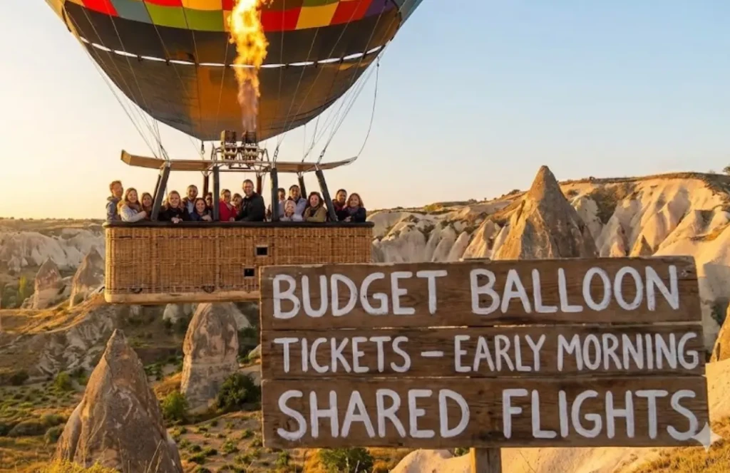 预算热气球票 – 清晨共享飞行