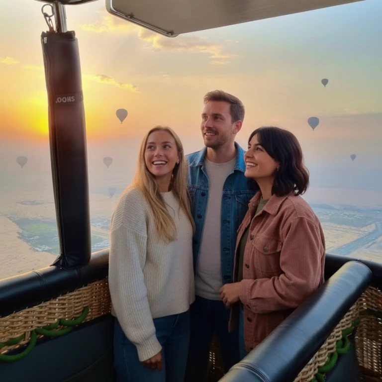 بالون الهواء الساخن - ديلوكس