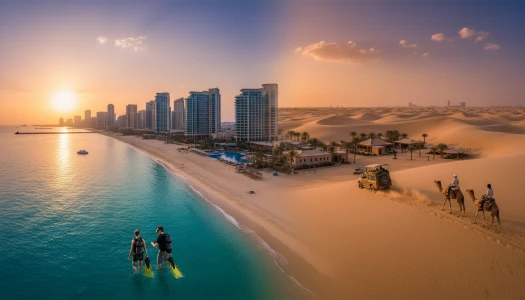 2 Gece 3 Gün 4★ Dubai JBR Konaklamalı Safari ve Dalış