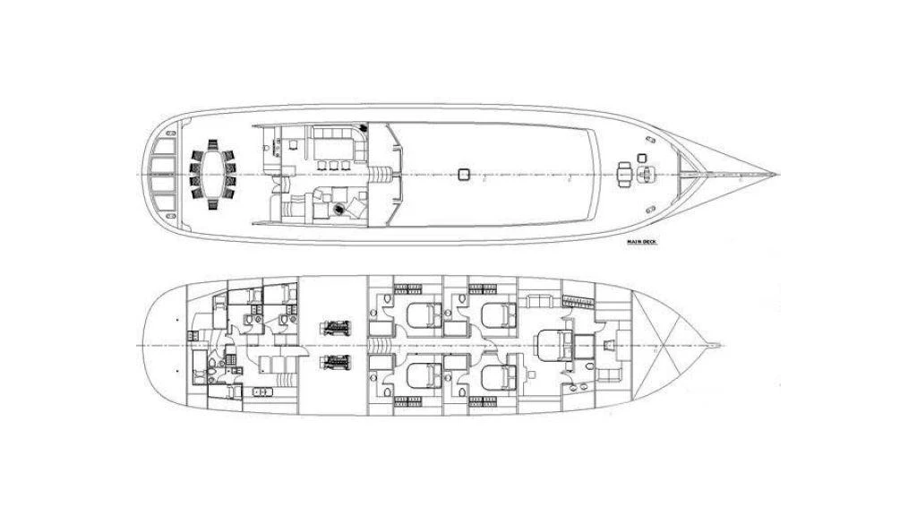 Luxury Gulet Yacht Papa Joe - Gulet Cruises from Bodrum