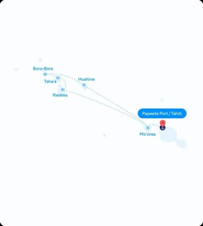 Tahiti 7-Nights Cruise – Tahiti & the Pearls of French Polynesia