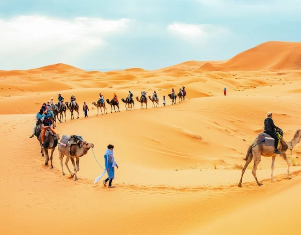 Пустынный сафари - Нормальный кемпинг