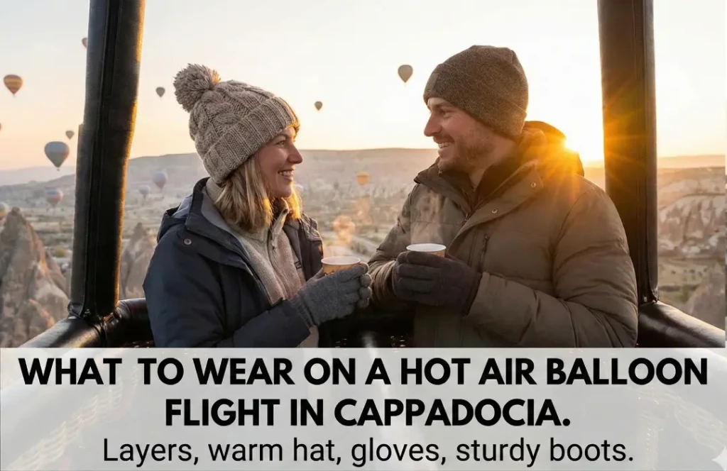 Que porter pour un vol en montgolfière à Cappadoce