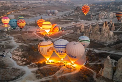 Volo Premium in Mongolfiera Royal - Esperienza all'Alba in Cappadocia