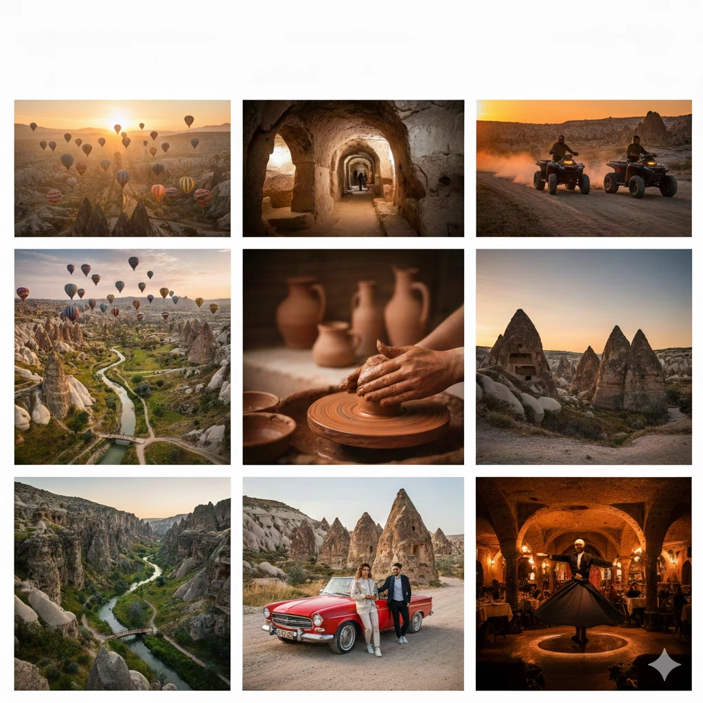 Ultimativna lista želja za Kapadokiju: Izvanredno putovanje od podzemlja do neba