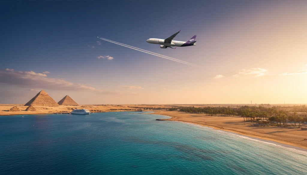 Baştanbaşa Mısır Turları Sharm Kahire Hurgada Ajet ile 7 Gece 8 Gün