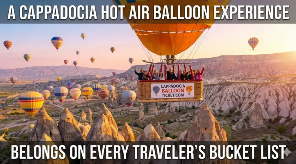 Why a Cappadocia Hot Air Balloon Experience Belongs on Every Traveler's Bucket List