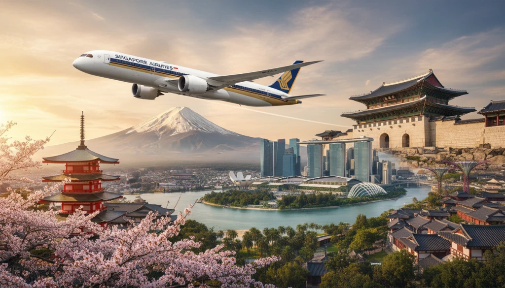Büyük Japonya Kore Turu Singapur Havayolları ile 12 Gece 15 Gün EJ001