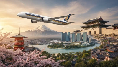 Büyük Japonya Kore Turu Singapur Havayolları ile 12 Gece 15 Gün EJ001