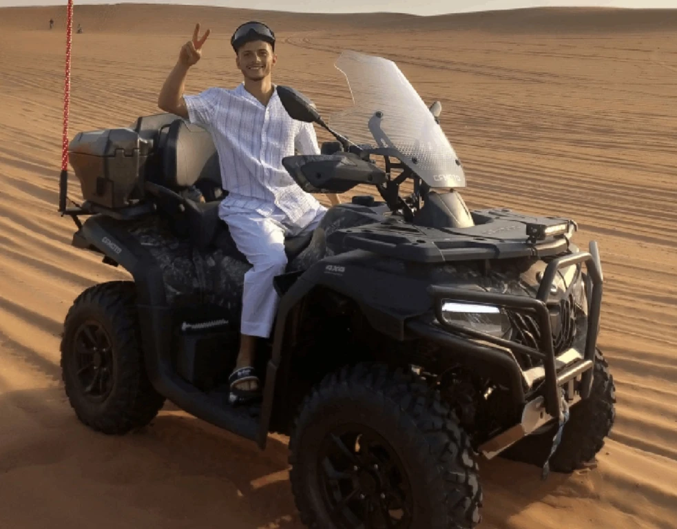 ركوب الدراجات الرباعية في دبي – مقعد واحد (حجز لمدة ساعة)