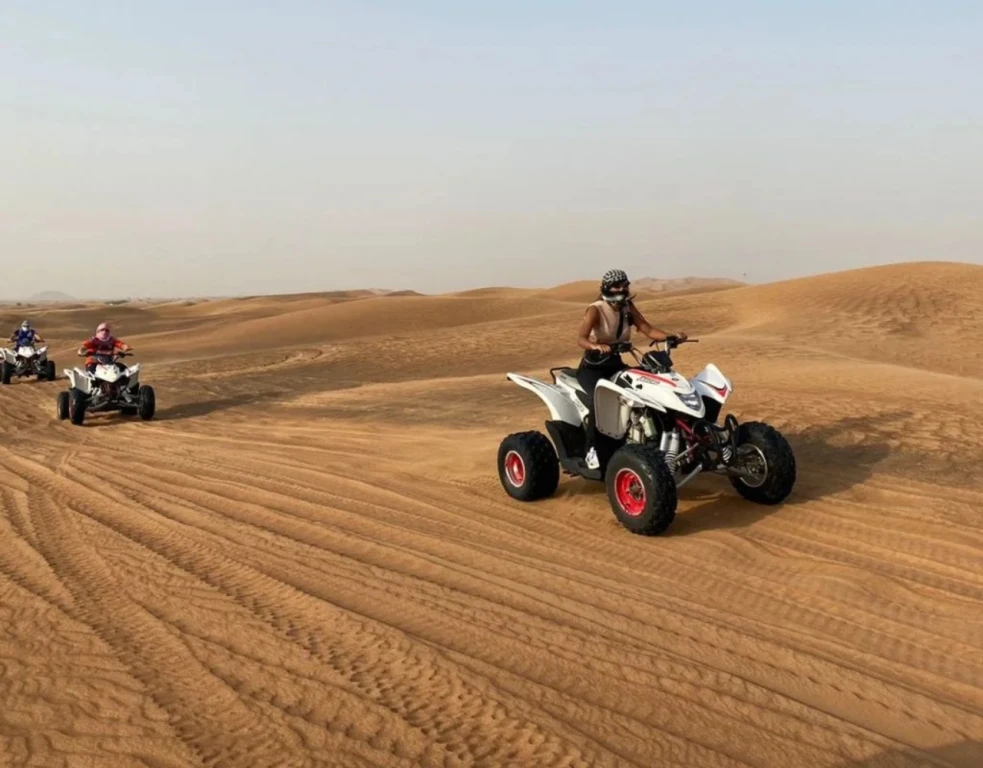 ركوب الدراجات الرباعية في دبي – مقعد واحد (حجز لمدة ساعة)