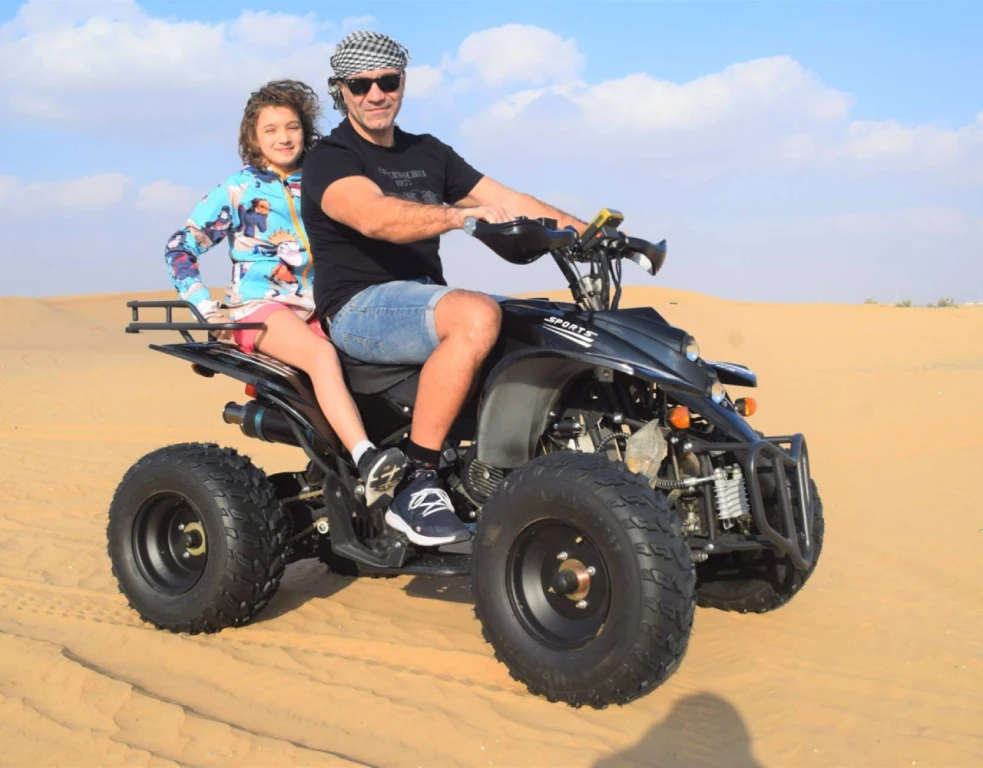 Dubai Quad Biking Çöl Turu – 2 Kişilik (1 Saat Rezervasyon)