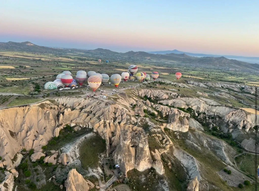Tura me balona në ajër në Kapadokya