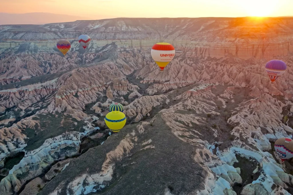 Tura me balona në ajër në Kapadokya