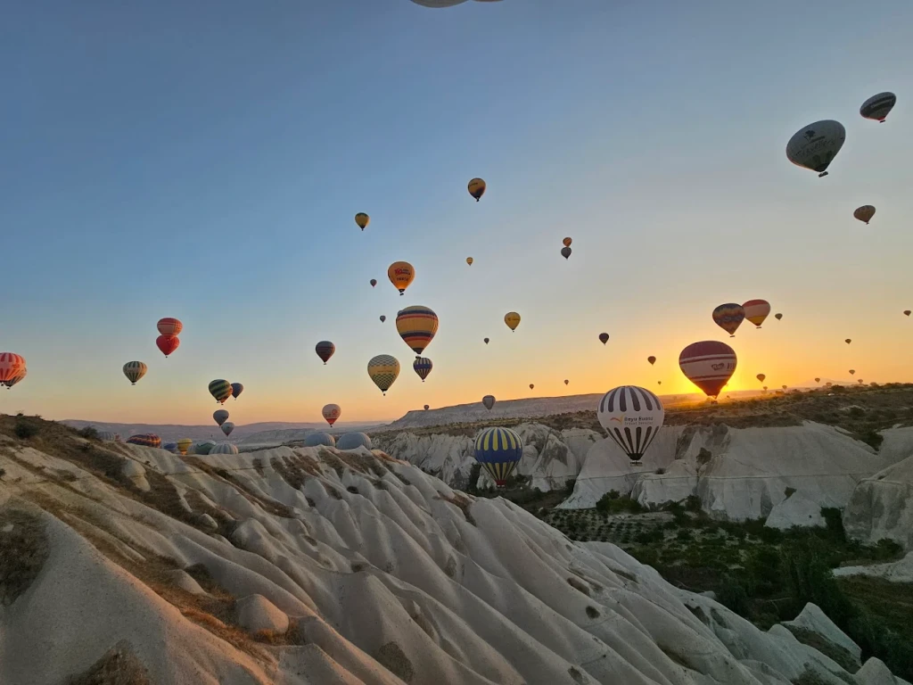 Tura me balona në ajër në Kapadokya