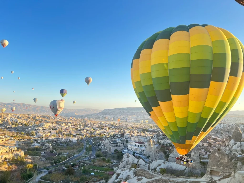 Tura me balona në ajër në Kapadokya