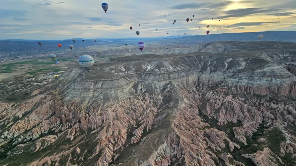 Tura me balona në ajër në Kapadokya