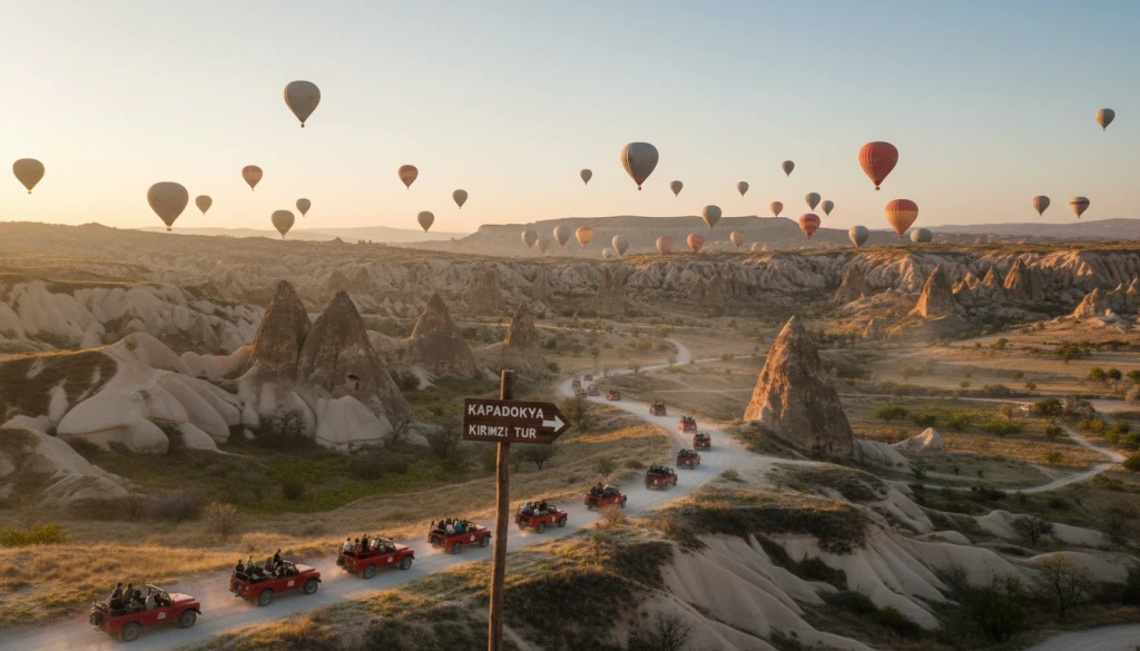 Kapadokya Kırmızı Tur: Göreme ve Çevresi Günübirlik