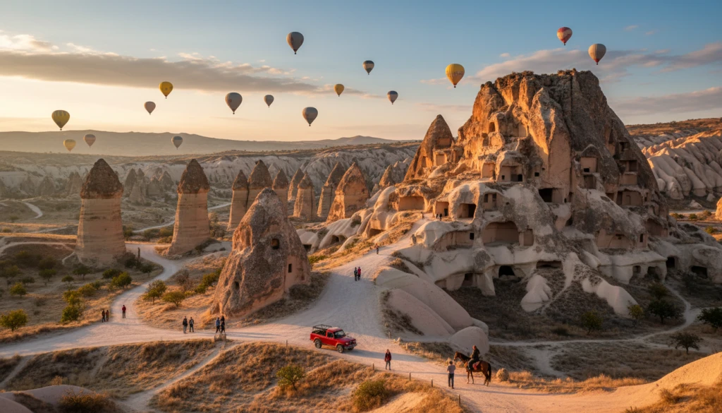 Kapadokya Kırmızı Tur: Göreme ve Çevresi Günübirlik