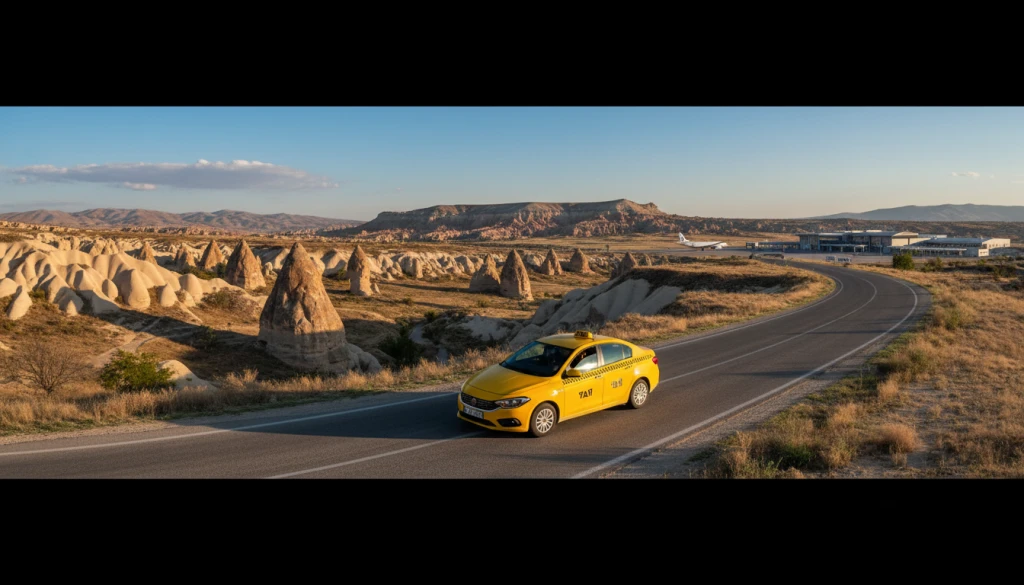 Kapadokya'dan Nevşehir Havaalanı Ticari Taksi Transferi