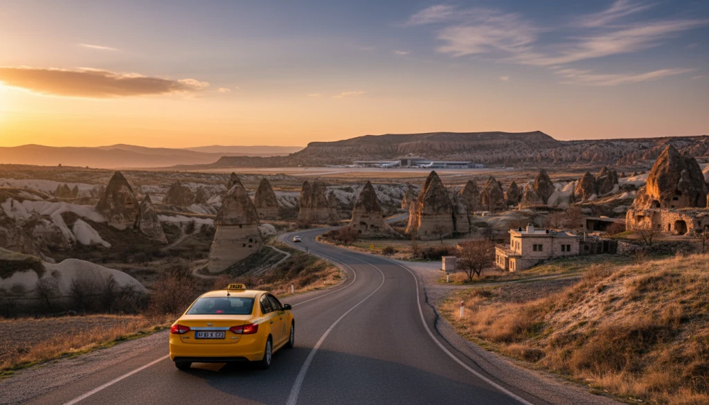 Kapadokya'dan Kayseri Havaalanı Ticari Taksi Transferi