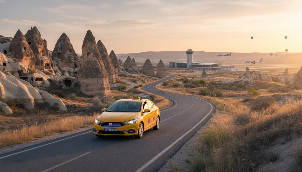 Kapadokya'dan Kayseri Havaalanı Ticari Taksi Transferi