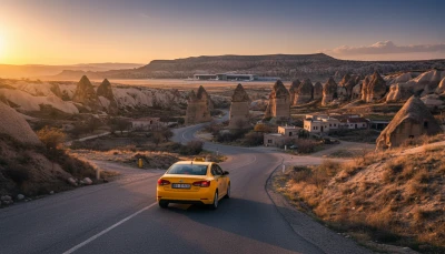 Kapadokya'dan Kayseri Havaalanı Ticari Taksi Transferi