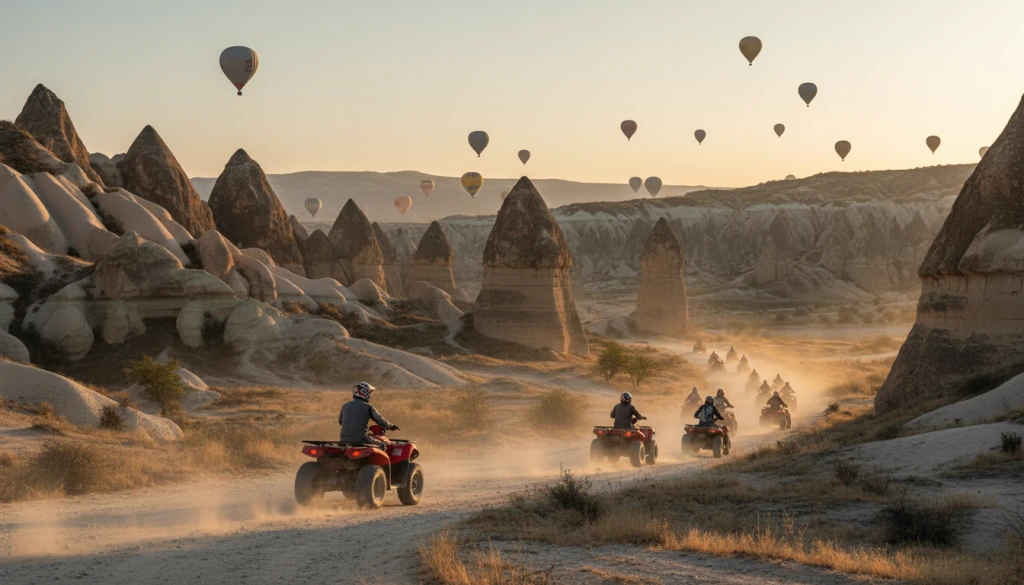 Kapadokya ATV Turu ile Macera Dolu Bir Gün 2 Saatlik Tur Programı veya Gün Batımı