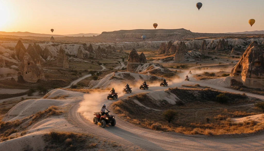 Kapadokya ATV Turu ile Macera Dolu Bir Gün 2 Saatlik Tur Programı veya Gün Batımı