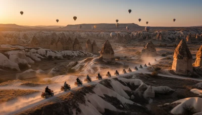 Kapadokya ATV Turu ile Macera Dolu Bir Gün 2 Saatlik Tur Programı veya Gün Batımı