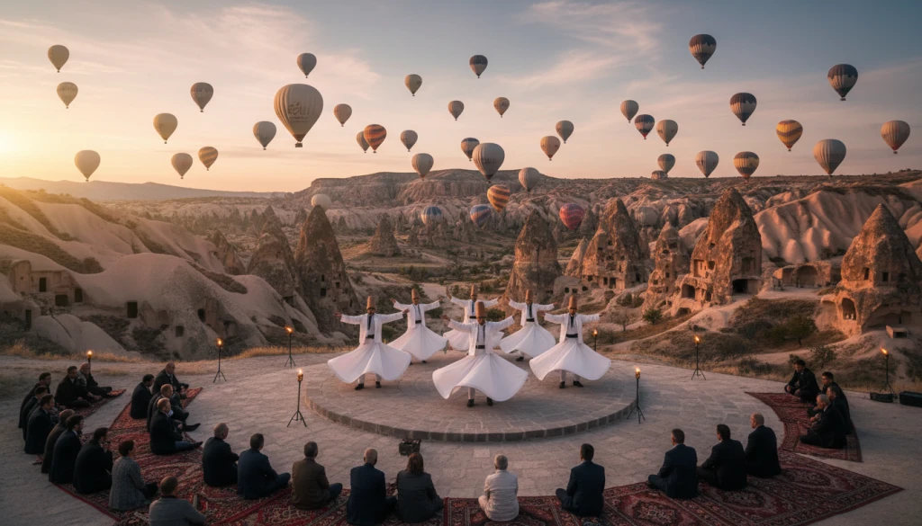 Kapadokya Derviş Seremonisi Deneyimi