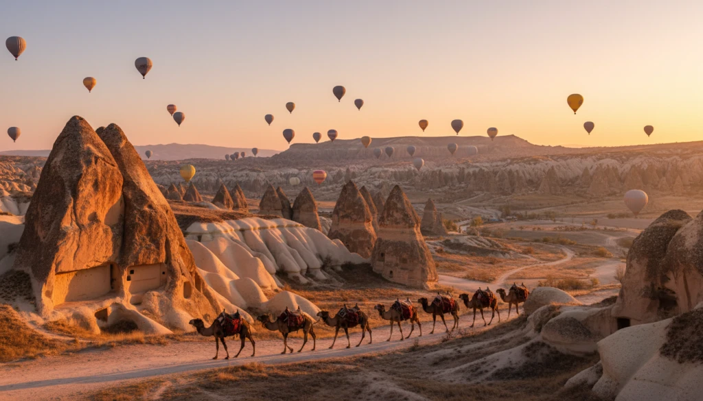 Kapadokya Deve Turu ile Eşsiz Bir Deneyim