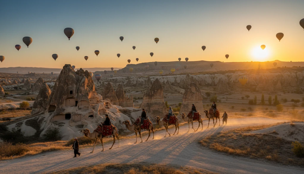 Kapadokya Deve Turu ile Eşsiz Bir Deneyim