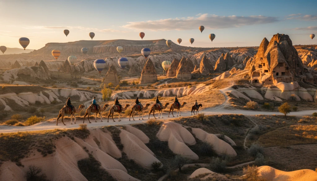 Kapadokya Deve Turu ile Eşsiz Bir Deneyim