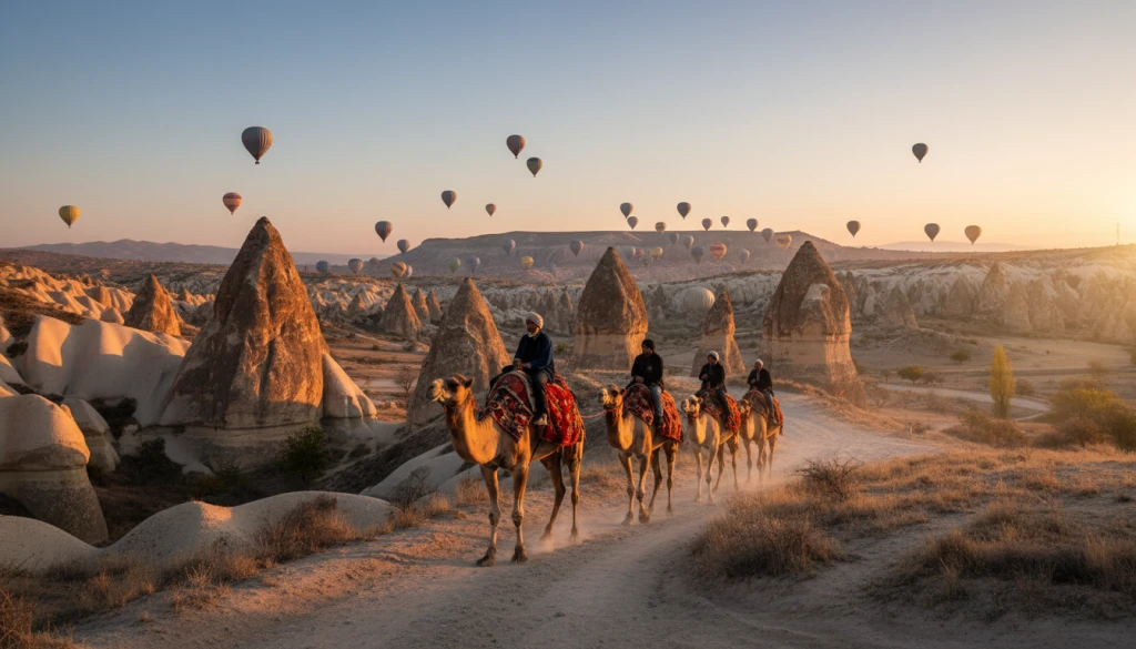 Kapadokya Deve Turu ile Eşsiz Bir Deneyim
