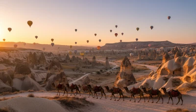 Kapadokya Deve Turu ile Eşsiz Bir Deneyim